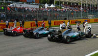 Vettel, Bottas & Hamilton - Formel 1 - GP Belgien - Spa-Francorchamps - 26. August 2017