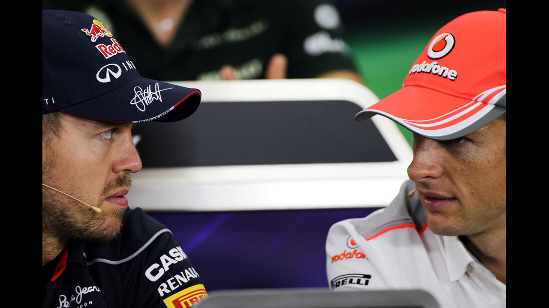 Vettel & Button - GP Brasilien 2013