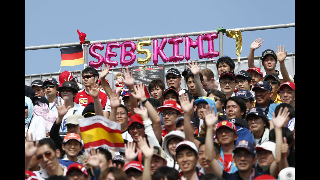 Vettel-Fans - GP Japan 2015