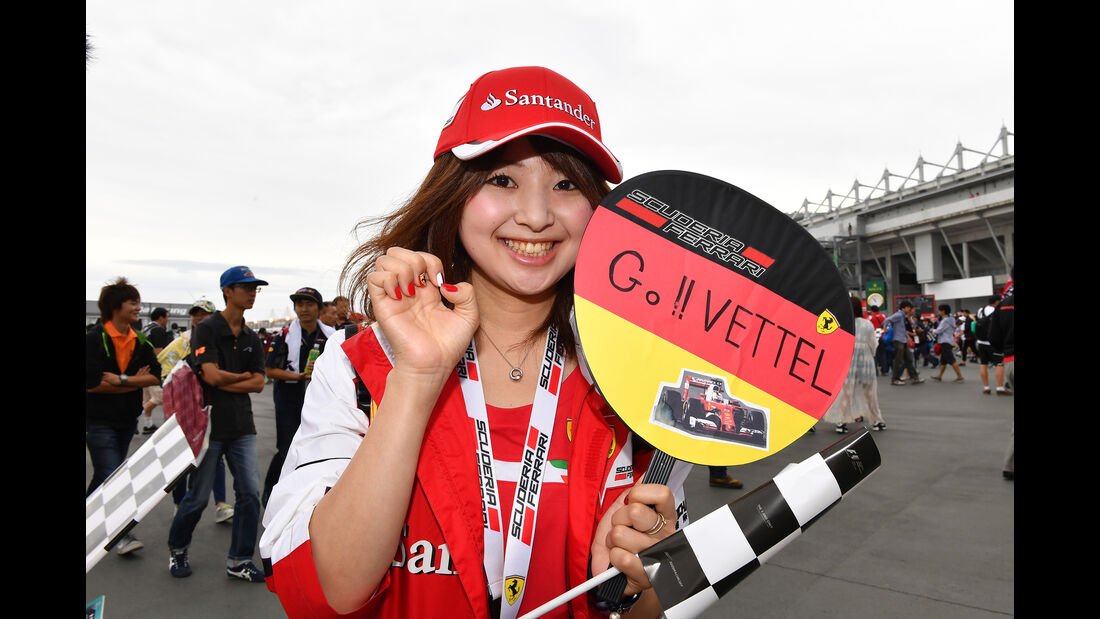 Vettel-Fans - GP Japan 2016