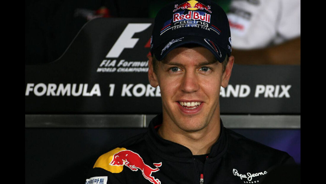 Vettel   - Formel 1 - GP Korea - 13. Oktober 2011