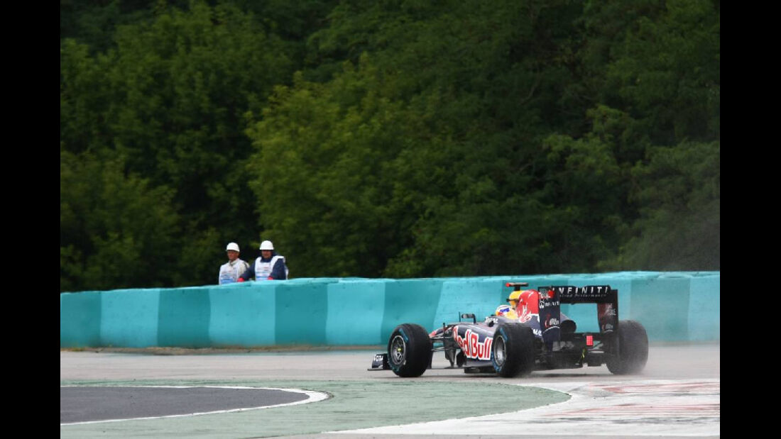 Vettel - GP Ungarn - Formel 1 - 31.7.2011 - Highlights