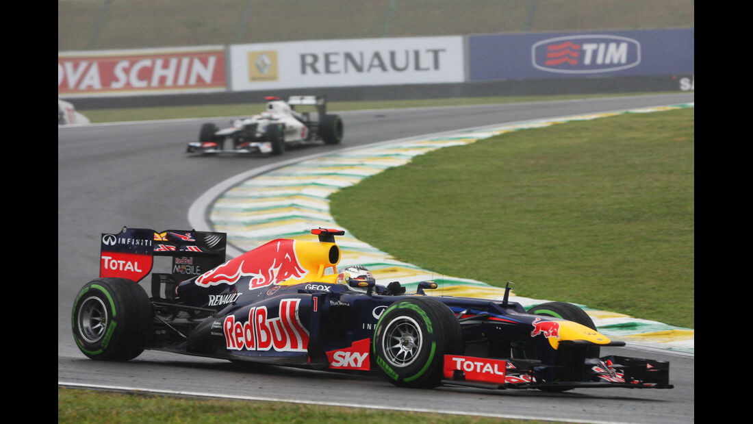 Vettel Gelbe Flaggen GP Brasilien 2012