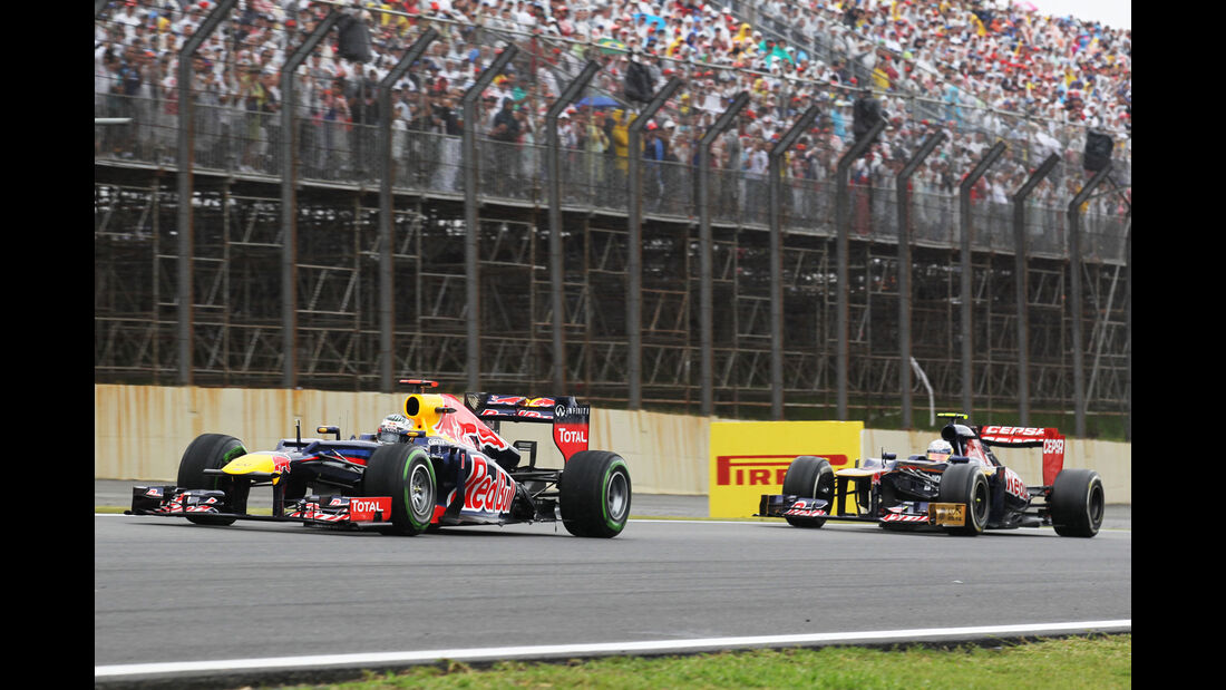 Vettel Gelbe Flaggen GP Brasilien 2012