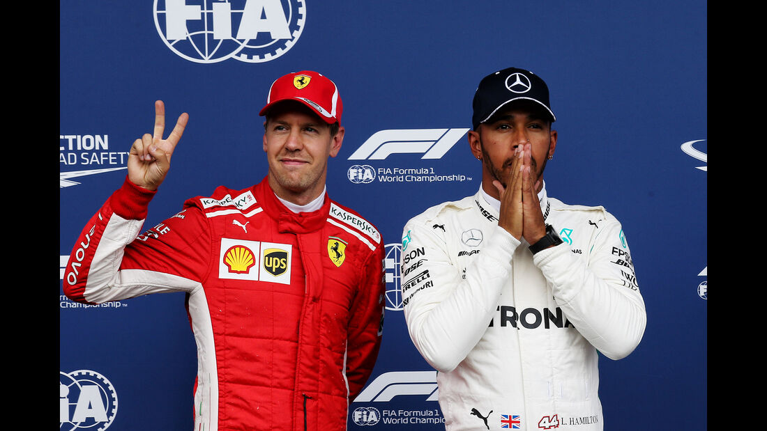 Vettel & Hamilton - Formel 1 - GP Belgien - Spa-Francorchamps - 25. August 2018
