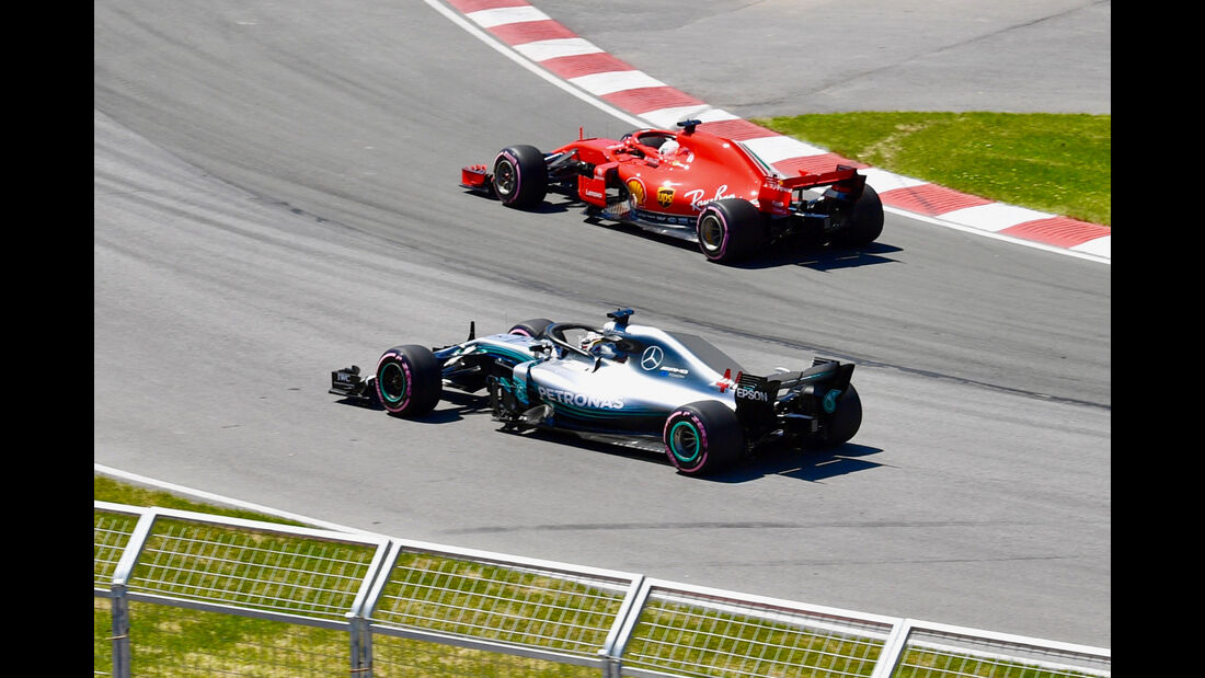 Vettel & Hamilton - Formel 1 - GP Kanada - Montreal - 9. Juni 2018