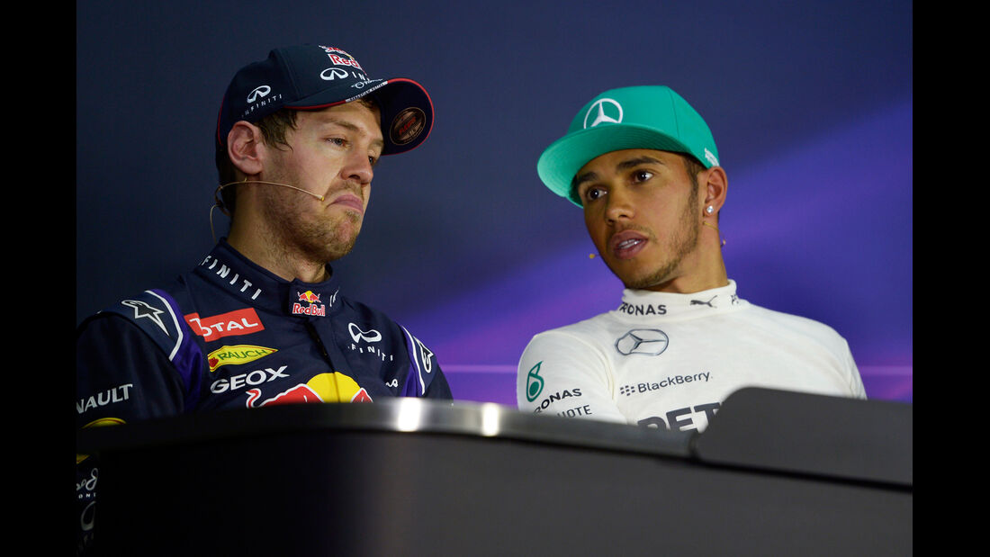 Vettel & Hamilton - Formel 1 - GP Malaysia - Sepang - 29. März 2014