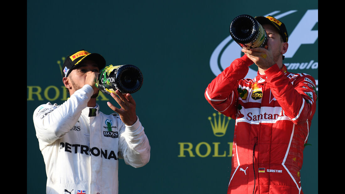 Vettel & Hamilton - GP Australien 2017