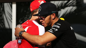 Vettel & Hamilton - GP Bahrain 2015