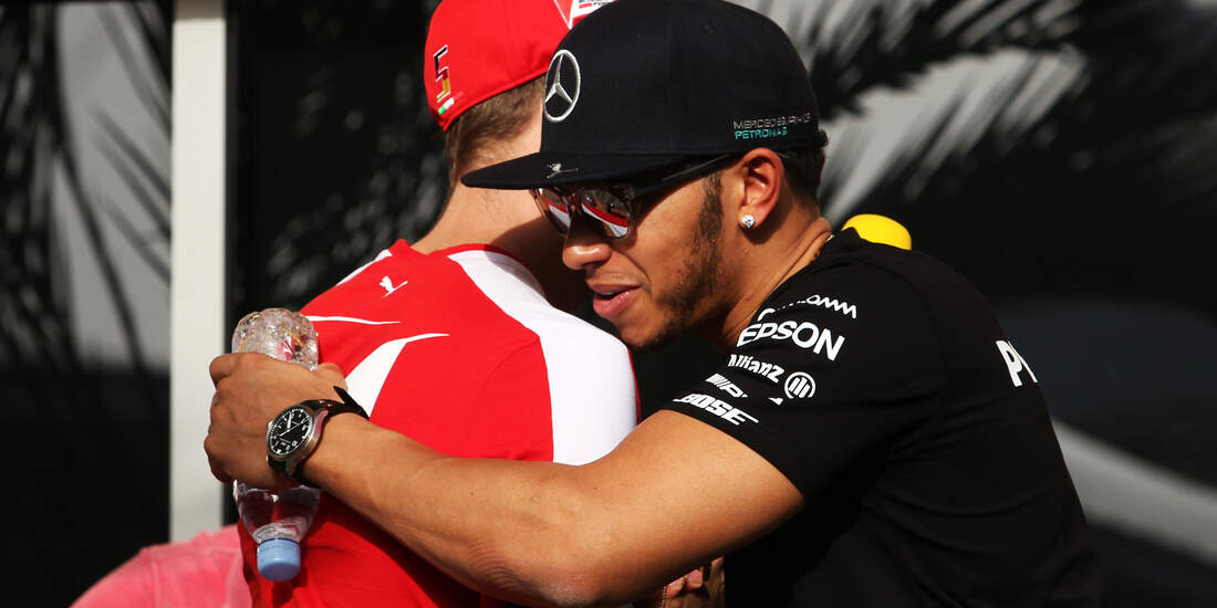 Vettel & Hamilton - GP Bahrain 2015