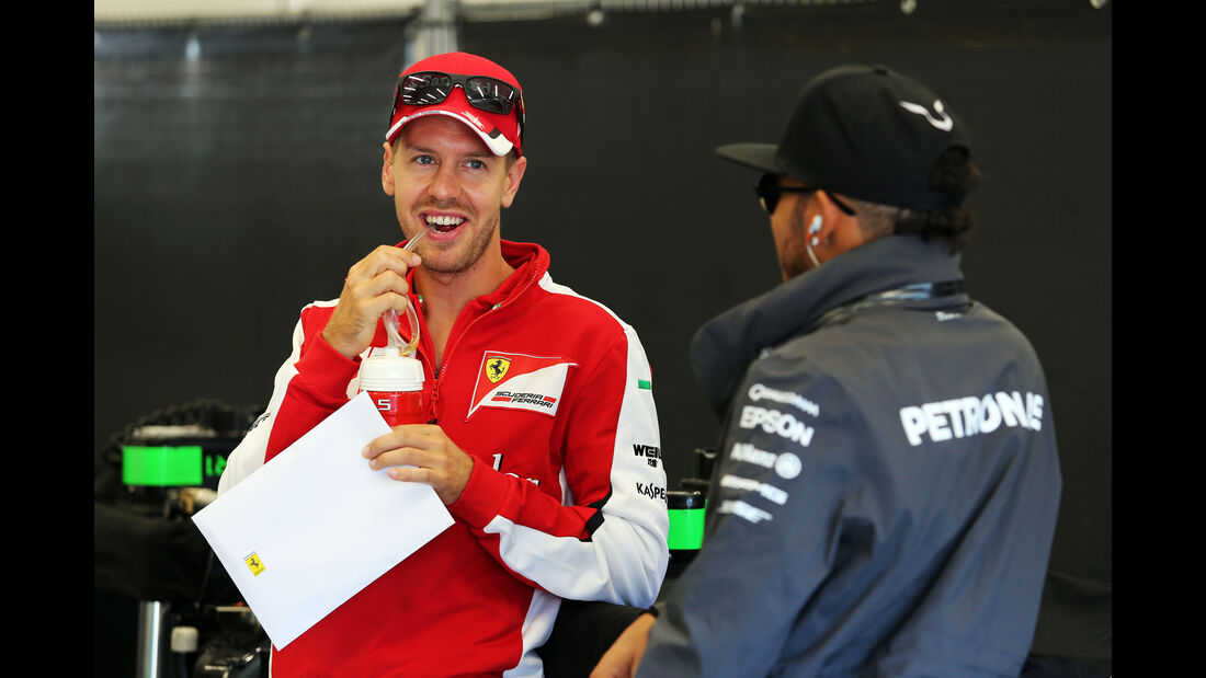 Vettel & Hamilton - GP Belgien 2015