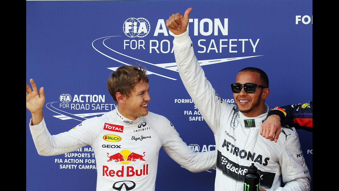 Vettel & Hamilton - GP Deutschland 2013