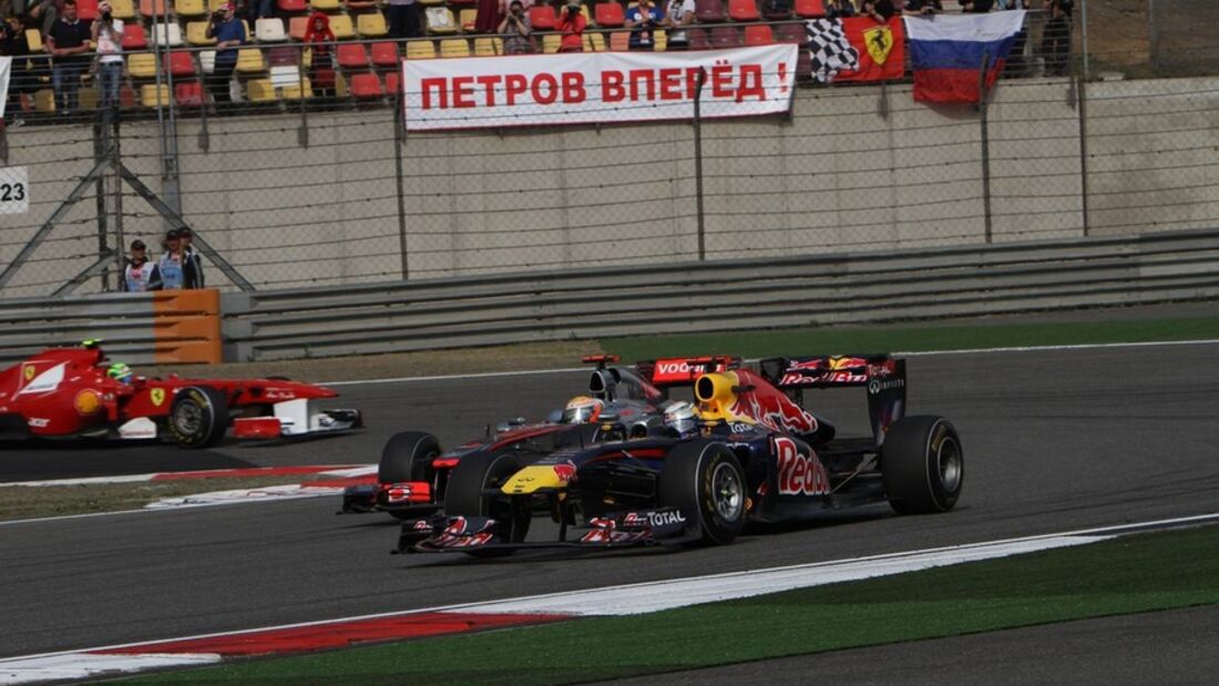 Vettel Hamilton GP Formel 1 GP China 2011