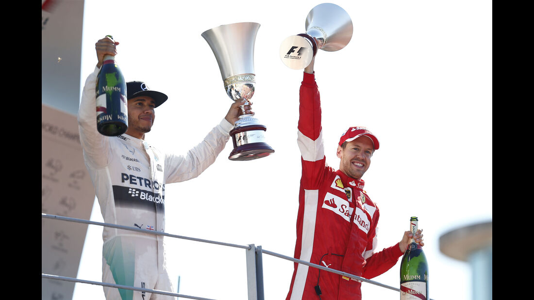 Vettel & Hamilton - GP Italien 2015