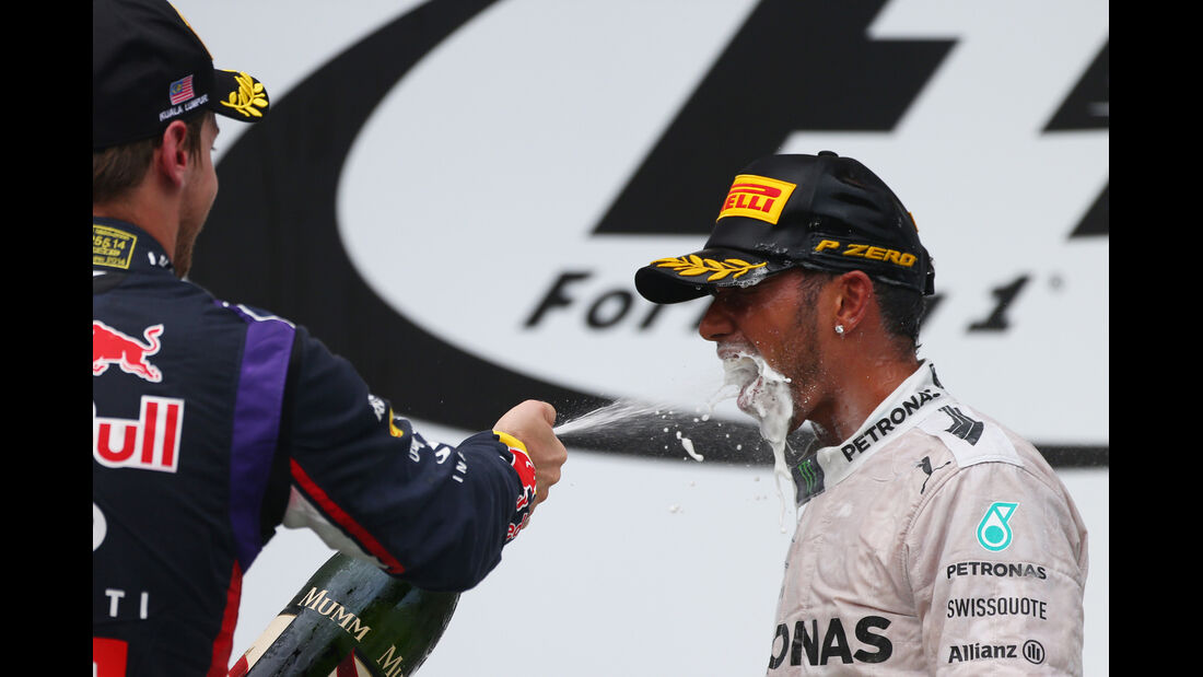 Vettel & Hamilton - GP Malaysia 2014