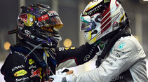 Vettel & Hamilton - GP Singapur 2014