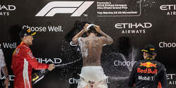 Vettel, Hamilton & Verstappen - GP Abu Dhabi 2018