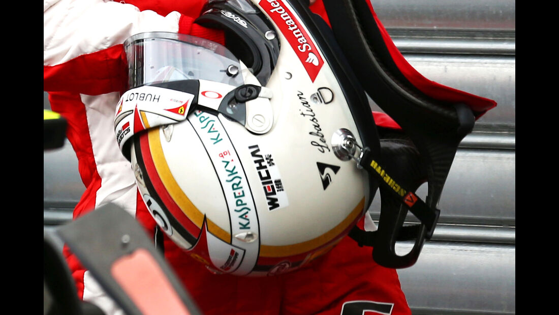 Vettel-Helm - Formel 1-Technik - GP Österreich 2015