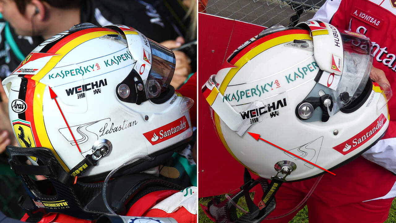 Technik Updates Gp Osterreich 2015 Vettel Lasst Helm Pimpen Auto Motor Und Sport