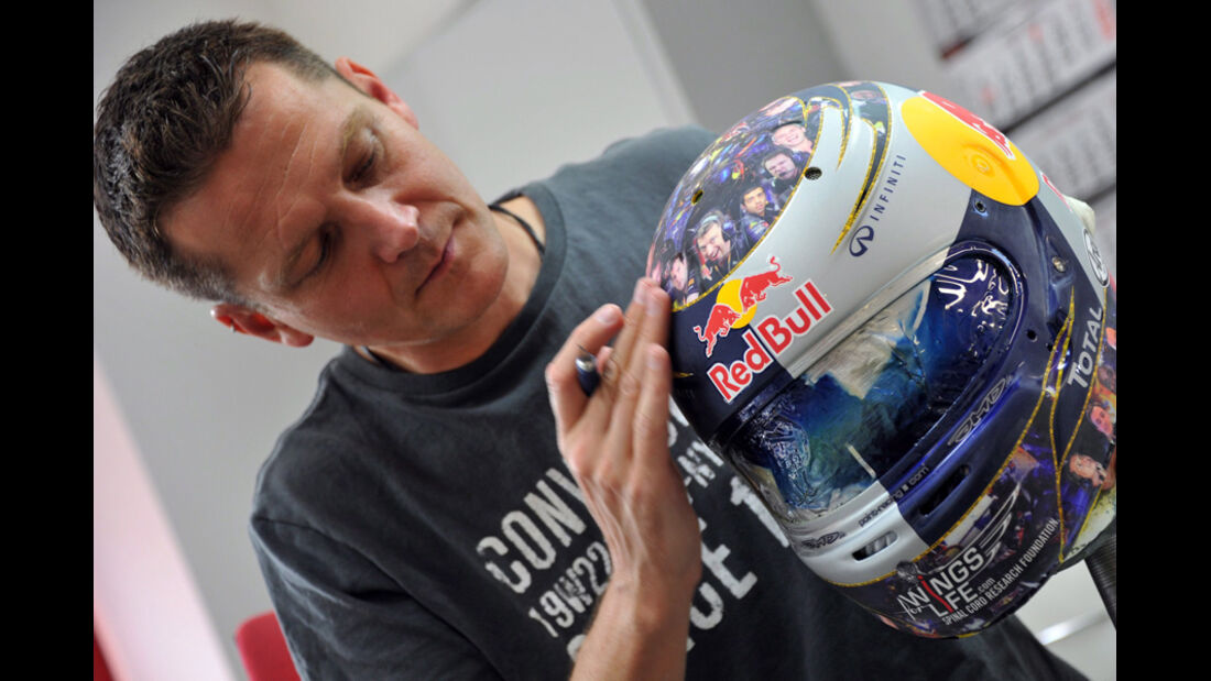 Vettel Helm GP England 2011 Jens Munser
