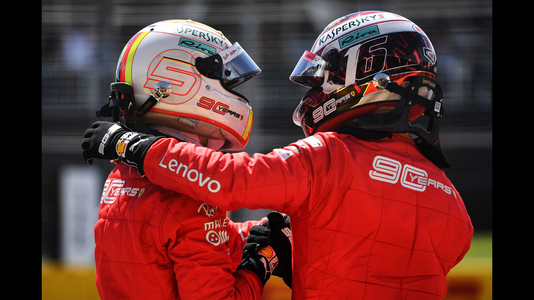 Vettel & Leclerc - Ferrari - Formel 1 - GP Kanada - Montreal - 8. Juni 2019
