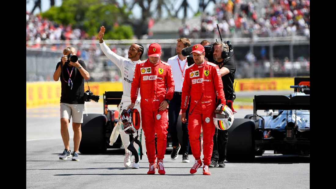 Vettel & Leclerc - Ferrari - Formel 1 - GP Kanada - Montreal - 8. Juni 2019