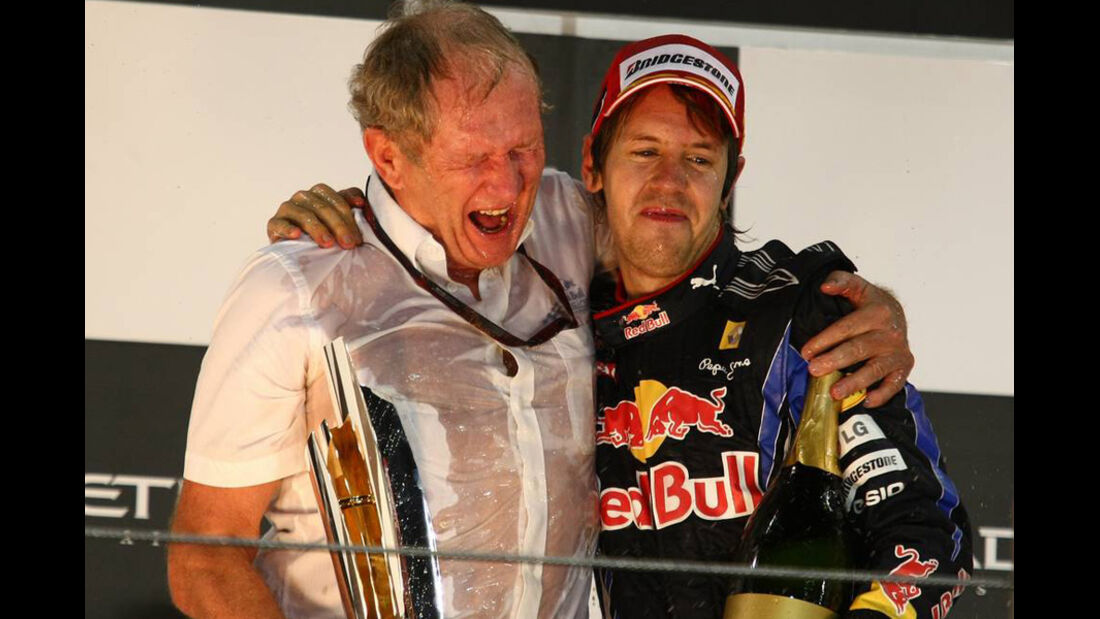 Vettel Marko GP Abu Dhabi 2010