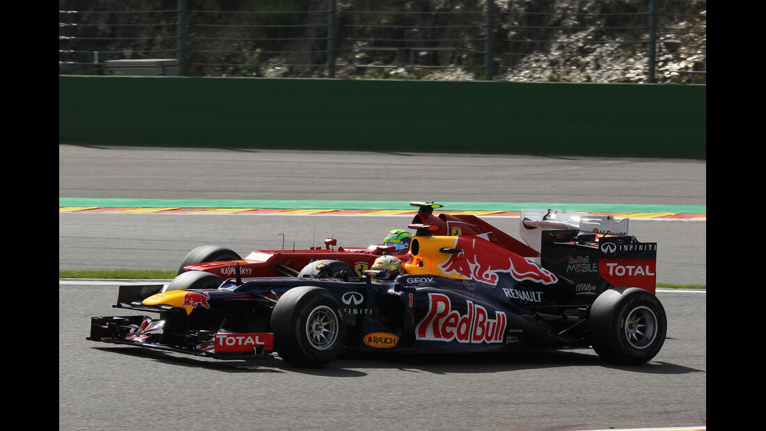 Vettel & Massa - GP Belgien 2012