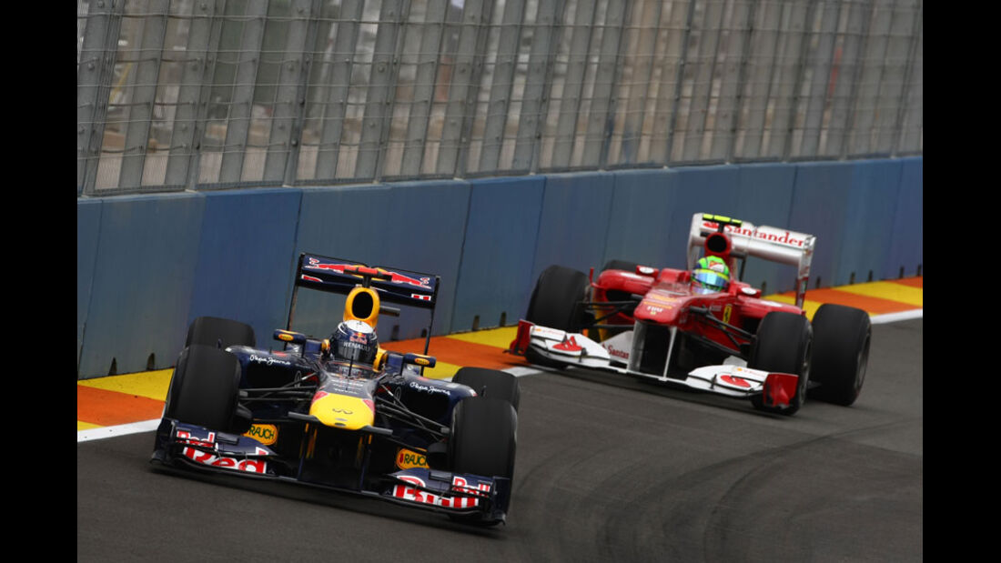 Vettel & Massa - GP Europa Valencia 2011