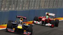 Vettel & Massa - GP Europa Valencia 2011