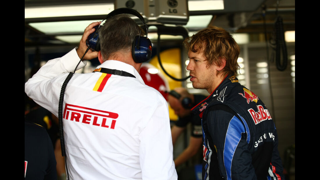 Vettel - Pirelli Test