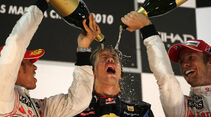 Vettel Podium GP Abu Dhabi 2010