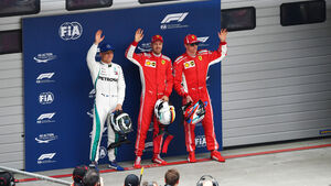 Vettel, Räikkönen & Bottas - GP China 2018