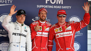 Vettel, Räikkönen & Bottas - GP Russland 2017