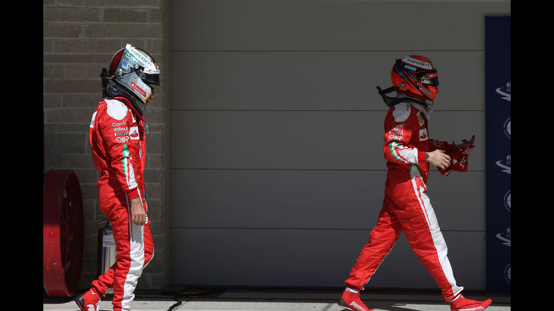 Vettel & Räikkönen - Ferrari - Formel 1 - Austin - GP USA - 22. Oktober 2016