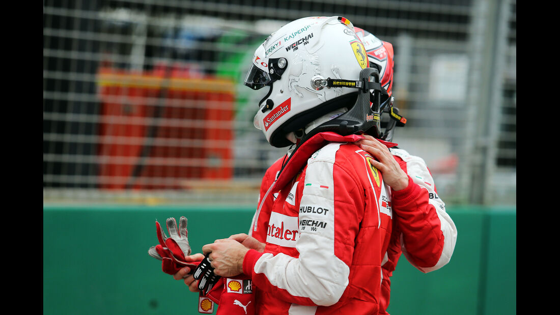 Vettel & Räikkönen - Ferrari - Formel 1 - GP Australien - Melbourne - 14. März 2015
