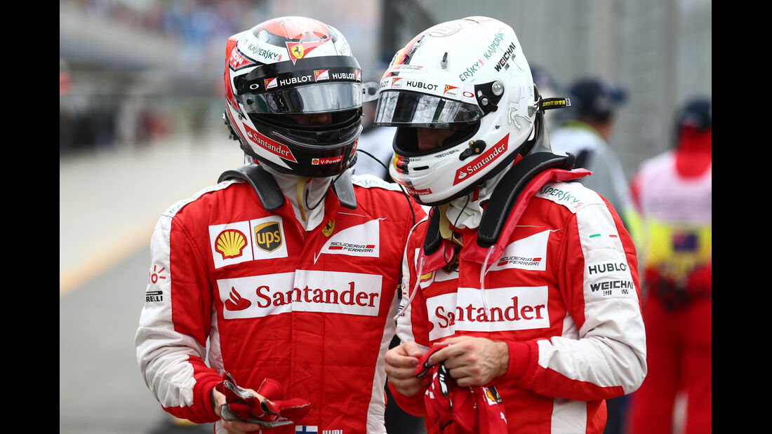 Vettel & Räikkönen - Ferrari - Formel 1 - GP Australien - Melbourne - 14. März 2015