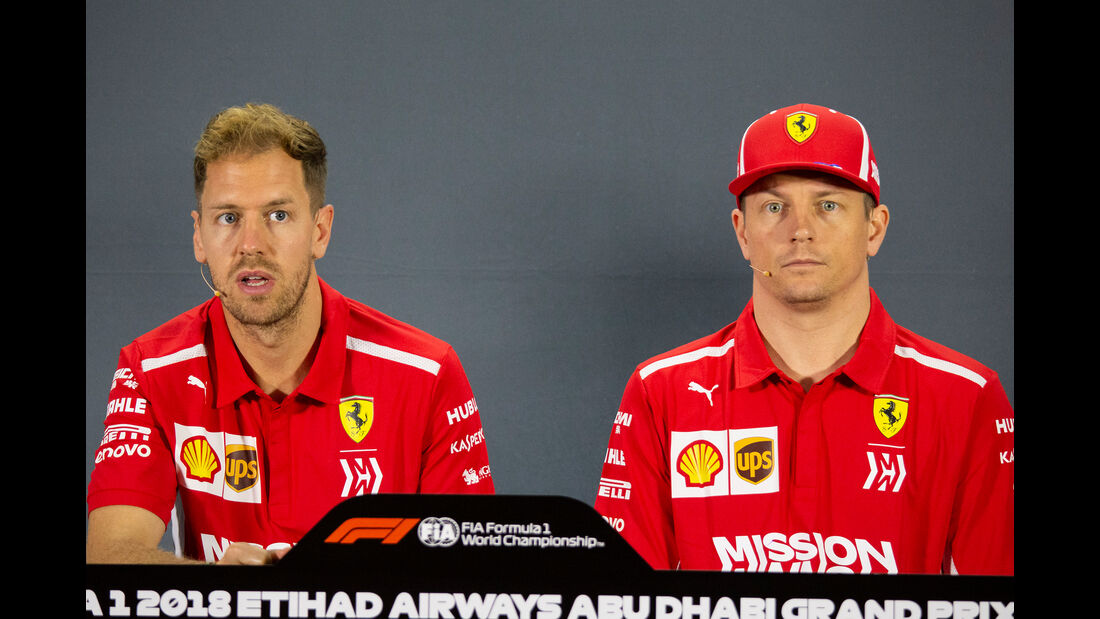 Vettel & Räikkönen - GP Abu Dhabi 2018