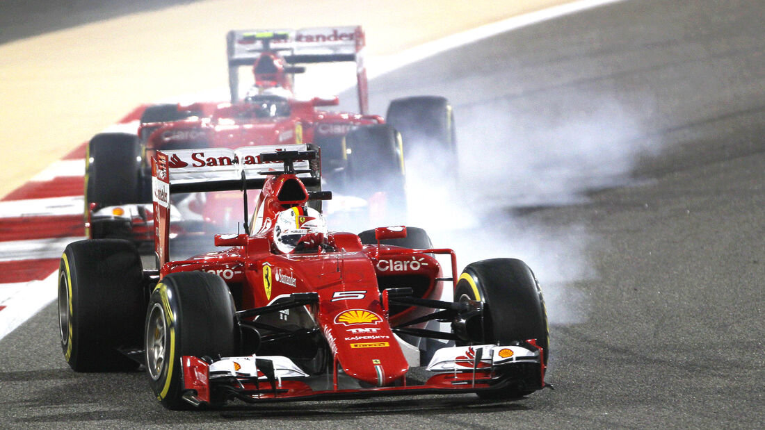 Vettel & Räikkönen - GP Bahrain 2015