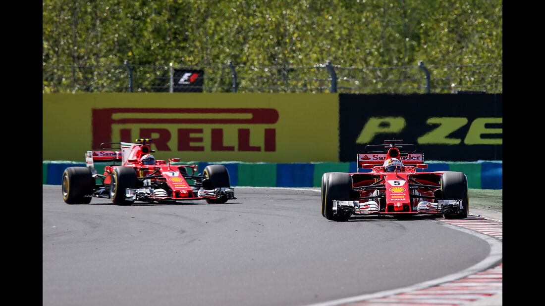Vettel & Räikkönen - GP Ungarn 2017