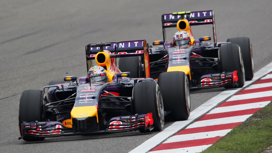 Vettel & Ricciardo - GP China 2014