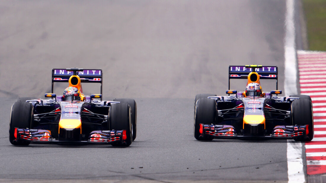 Vettel & Ricciardo - GP China 2014