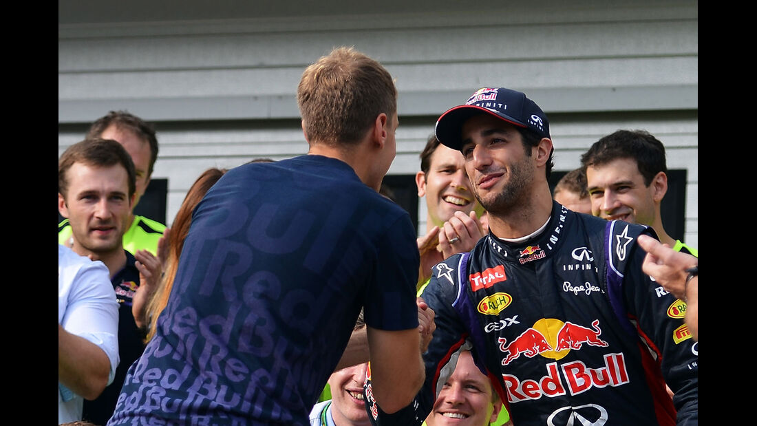 Vettel & Ricciardo - GP Ungarn 2014