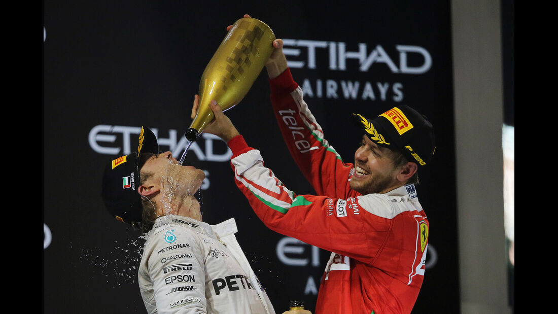 Vettel & Rosberg - Formel 1 - GP Abu Dhabi 2016