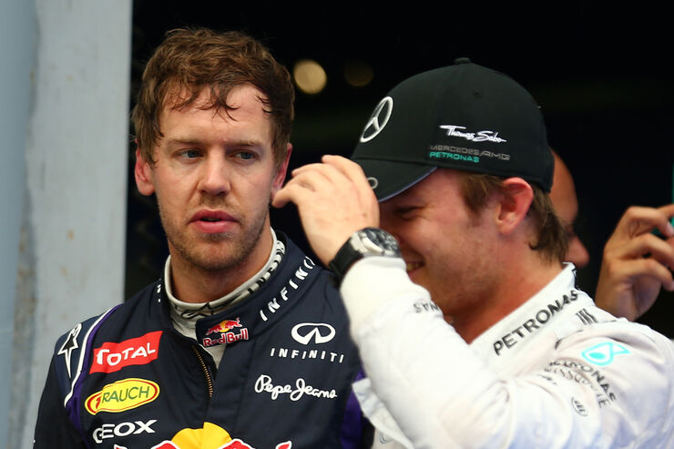 Vettel Gegen Rosberg Nico Trifft Keine Schuld Auto Motor Und Sport