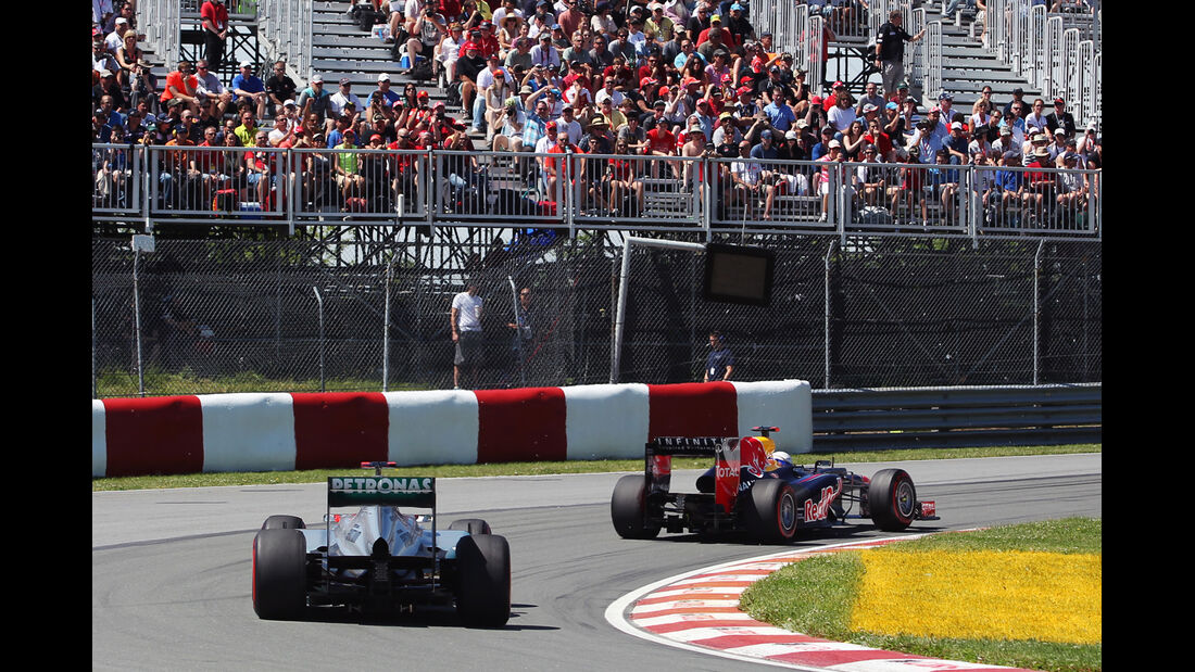 Vettel & Schumacher - Formel 1 - GP Kanada - 10. Juni 2012
