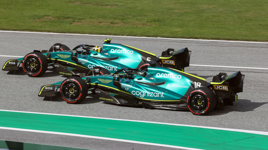 Vettel - Stroll - Aston Martin - Formel 1 - Sprint - GP Österreich 2022 - Spielberg 