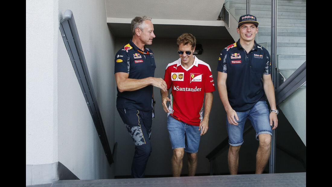 Vettel & Verstappen - Formel 1 - GP Italien - Monza - 2. September 2016