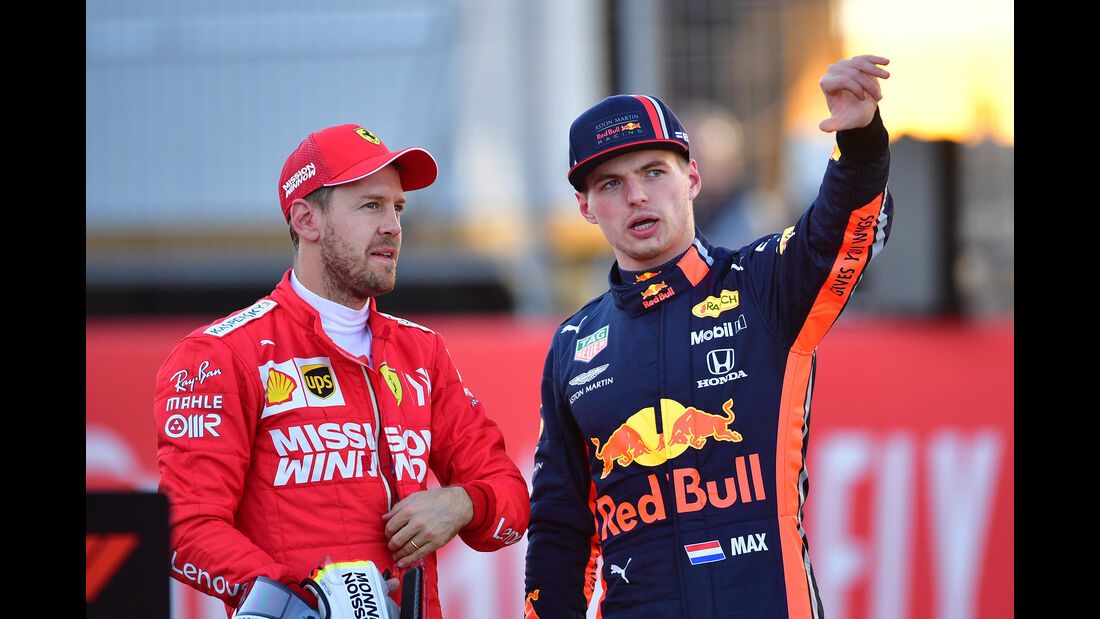 Vettel & Verstappen  - Formel 1 - GP USA - Austin - 2. November 2019