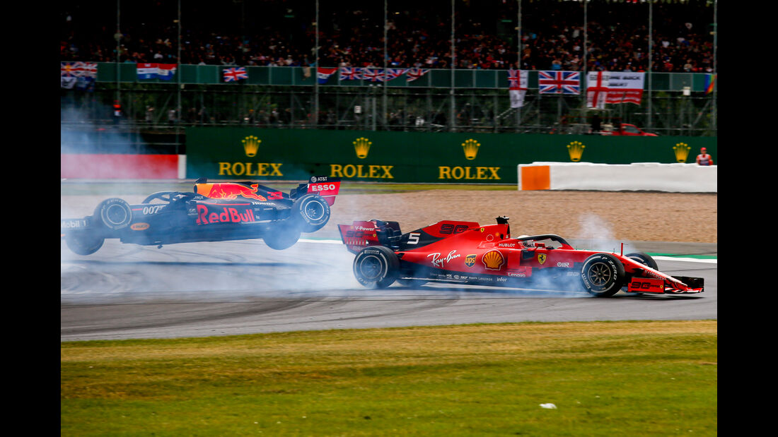Vettel - Verstappen - GP England 2019 - Silverstone - Rennen